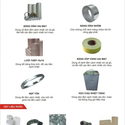 Phụ kiện và vật liệu khác